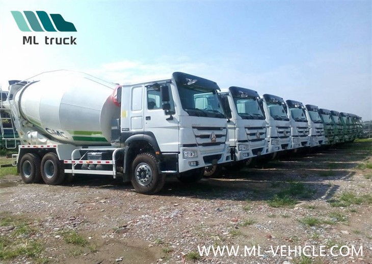 Sinotruck HOWO New 6m3 8m3 10m3 12m3 14m3 16m3 18m3 Cargo Heavy Construction Tank Cement Concrete Mixing Truck