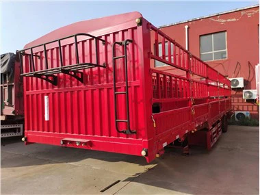 China Capacitate Fence Cargo Trailer