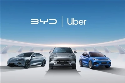 BYD și Uber colaborează pentru a implementa 100 de vehicule electrice000 la n...